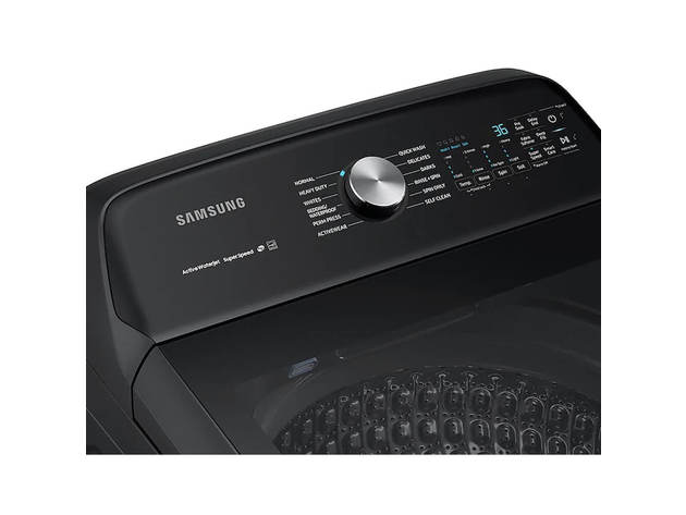 Samsung WA50R5400AV 5.0 cu. ft. Black Stainless Top Load Washer