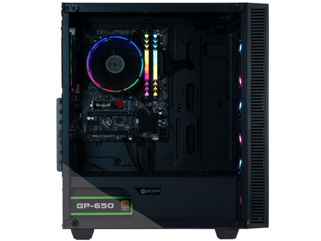 Periphio Terra Gaming PC |AMD Ryzen 5 4600G (4.2GHz Turbo) | Radeon Vega 7 Graphics | 1TB M.2 NVMe SSD | 16GB DDR4 RAM | Win 10