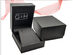 3/4 Carat (ctw) Solitaire Stud Black Diamond Earrings in 10K White Gold