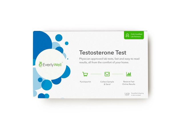 EverlyWell At-home Kit Sealed Hormone Levels CLIA-Certified Adult Testosterone  Test