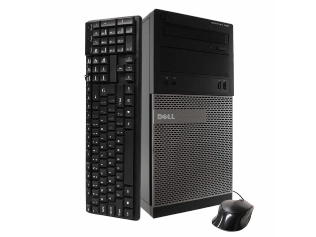 Dell 390 Tower PC, 3.2GHz Intel i5 Quad Core Gen 2, 16GB RAM, 1TB SATA HD, Windows 10 Home 64 bit, 22" Screen (Renewed)
