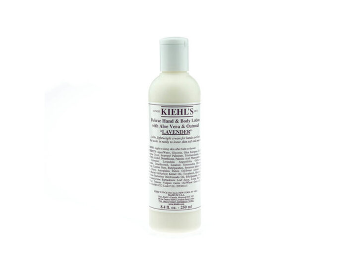 Kiehl's Deluxe Hand & Body Lotion Aloe Vera & Oatmeal - Lavender 8.4oz  (250ml)