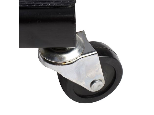 Costway 1500 LBS Snowmobile Roller Set 3 PCs Dolly Storage Dollies Mover Snow Mobile - Black