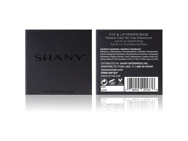SHANY EYE & LIP Primer/Base - Paraben Free/Talc Free - Waterproof
