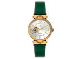 Empress Alouette Automatic Watch (Green)