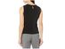Calvin Klein Women's Pleated-Neck Tank Black Size Extra Large