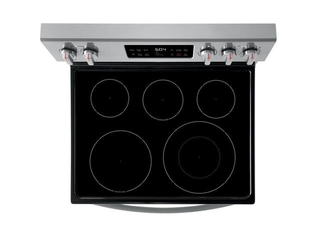 Frigidaire Gallery GCRE3038AF 5.4 Cu.Ft. Stainless Electric Range with Steam Clean