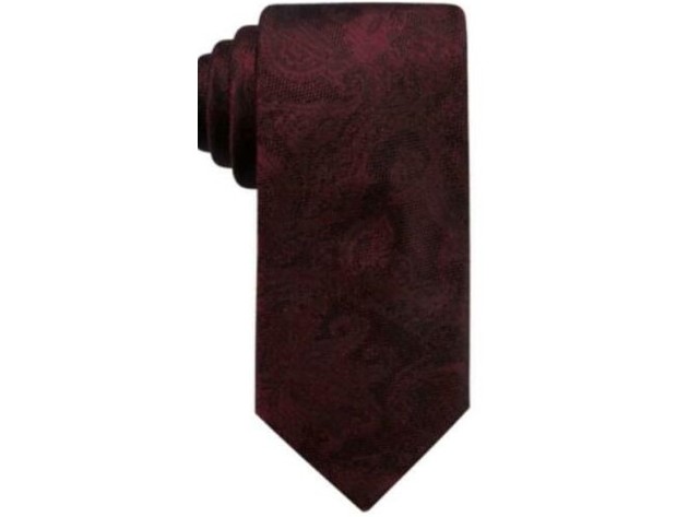 Ryan Seacrest DistINC International Conceptstion Men's Aberdeen Paisley Tie Red Size Regular