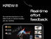 Krew AI-Powered HIIT, Yoga, Pilates, & Dance Fitness Training Classes: Lifetime Subscription