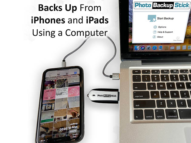 Photo Backup Stick (Black/32GB)