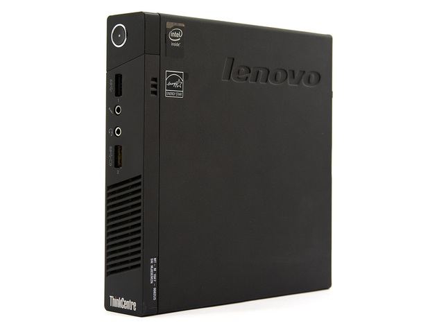 Lenovo ThinkCentre M73 Tiny Form Factor Computer PC, 3.2 GHz Intel Core i3, 8GB DDR3 RAM, 120GB SSD Hard Drive, Windows 10 Home 64 bit (Renewed)