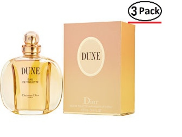 DUNE by Christian Dior EDT SPRAY 3.4 OZ (Package Of 3)