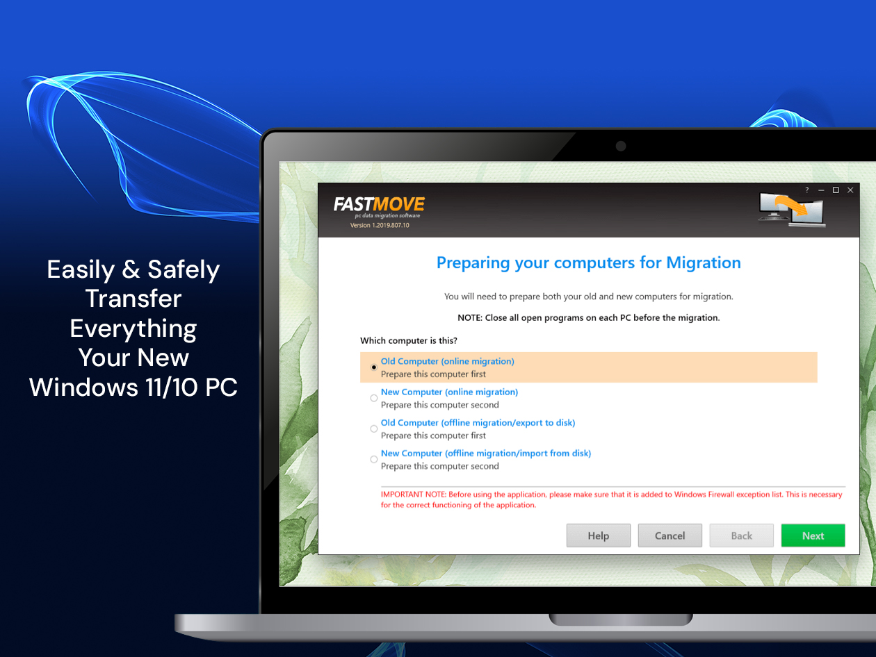 FastMove Lifetime Subscription: 3 Computers