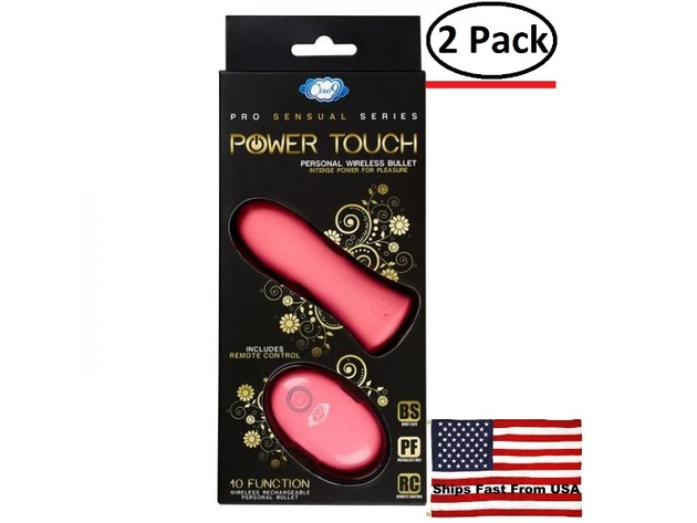 ( 2 Pack ) Pro Sensual - Personal Wireless Bullet - Pink