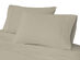 Royale Linens 4-Piece Brushed Cotton Percale Sheet Set (Cement/King)