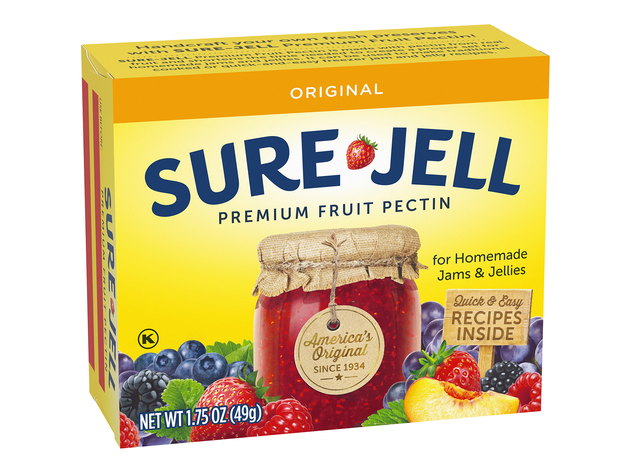 Sure-Jell Original Premium Powdered Mix Fruit Pectin, Create Delicious Homemade Jams and Try One of the Quick and Easy Recipes, 1.75 Ounce Box