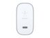 Belkin Boostup Quick Charge 27 Watt 4+ Home Charger with USB-C Cable, Light Silver (New Open Box)