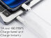 Stay Cable: 1M USB-C Charging Cable with Magnetic Connector (3-Pack/White)
