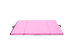 Costway 4'x6'x2'' Gymnastics Mat PU Thick Folding Panel Gym Pink 