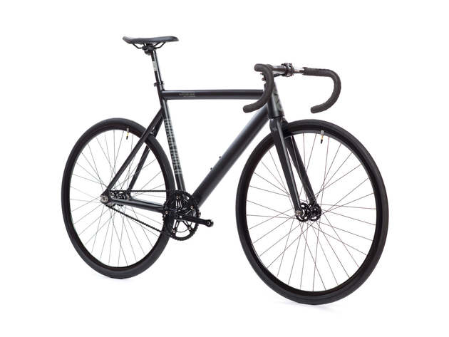 6061 Black Label V2 Matte Black Bike 62 Cm Riders 6 3 6 6 Wide Riser W Vans Grips Ksat