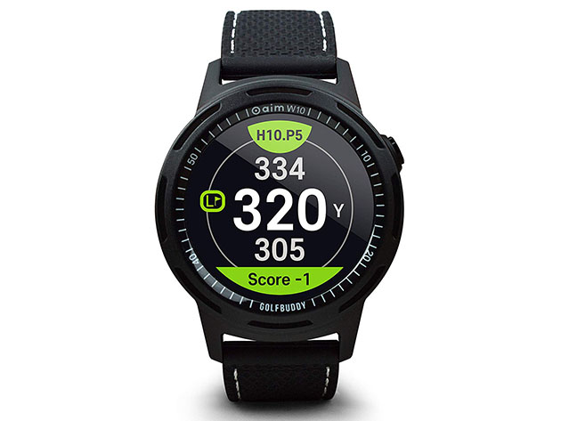 GOLFBUDDY Aim W10 GPS Golf Watch