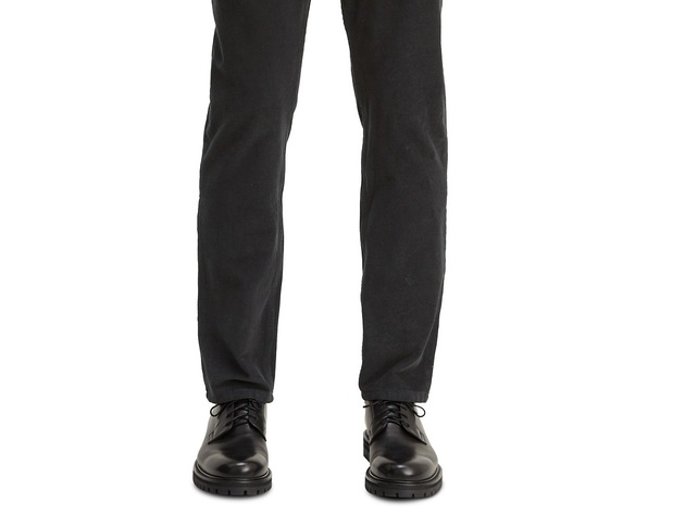 Levi's Men's 502 Taper Corduroy Pants Black Size 34X32