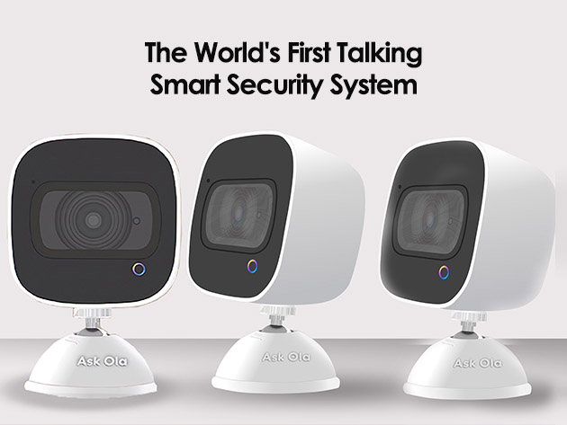 OLA Smart WiFi Security Camera (3-Pack)