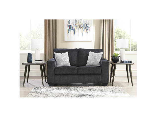 Ashley Signature Design 8721335 Altari Loveseat - Slate | StackSocial