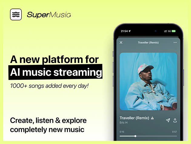 Supermusic AI: Lifetime Subscription (Premium Plan)