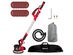 IronMax Electric Drywall Sander 750W Variable Speed with Automatic Vacuum and LED Lights Red + Black