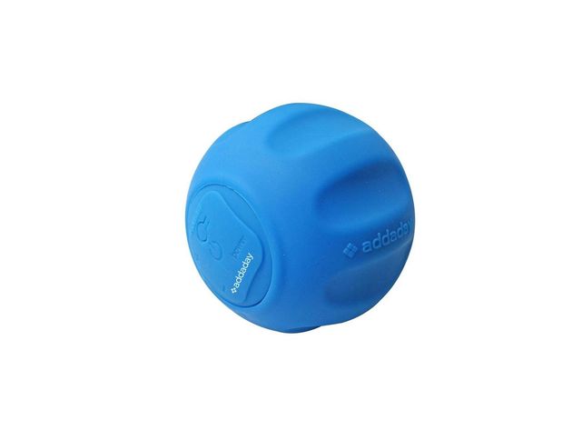 Addaday the Oscillating Bluetooth Enabled Rechargeable Compact Sphere Massager, Blue