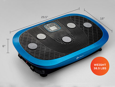 Rumblex Plus 4D Vibration Plate (Blue) | StackSocial