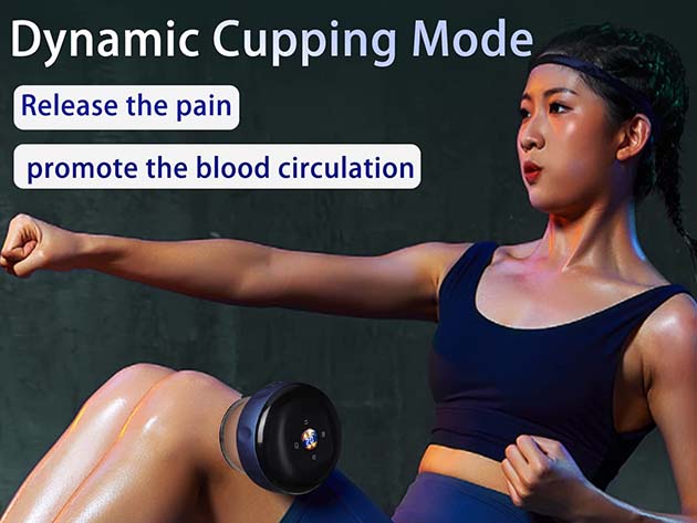 Gua Sha Massage Tool with 12 Level Temperature and Suction