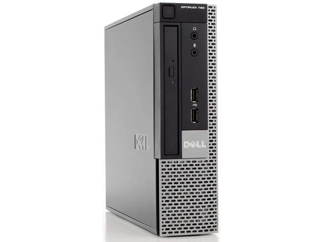 Dell Optiplex 780 Ultra Small Form Factor Computer PC, 3.10 GHz Intel Core 2 Duo, 4GB DDR3 RAM, 250GB SATA Hard Drive, Windows 10 Home 64 Bit (Renewed)