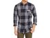 Levi's Men's Booth Regular-Fit Plaid Flannel Shirt Gray Size Extra Large