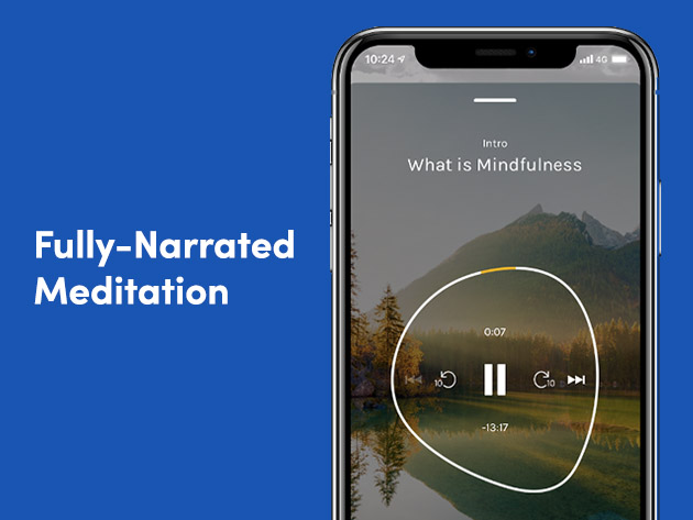 Mindabout® Personalized Mindfulness App: Lifetime Subscription