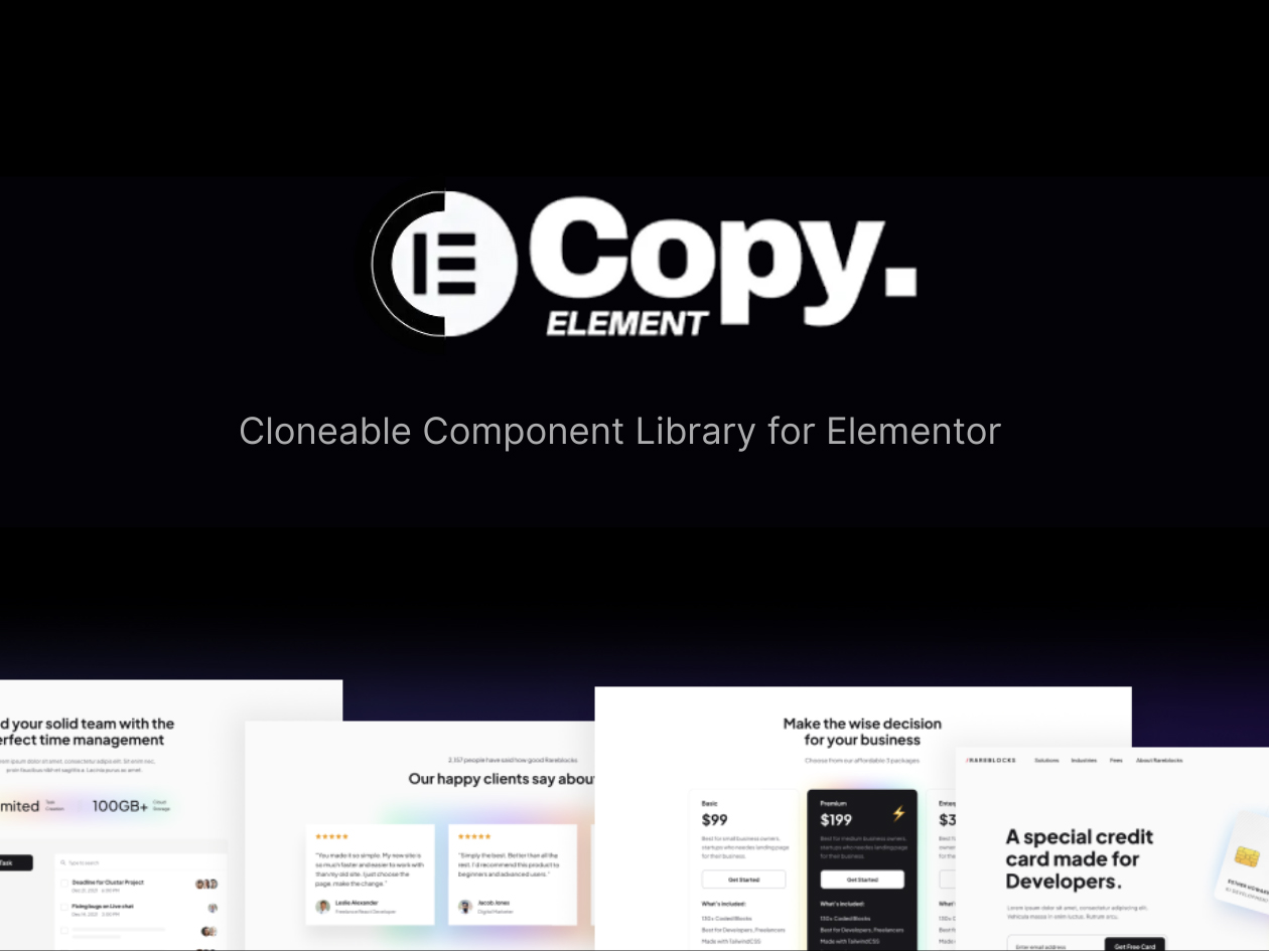 CopyElement: Lifetime Plan Subscription