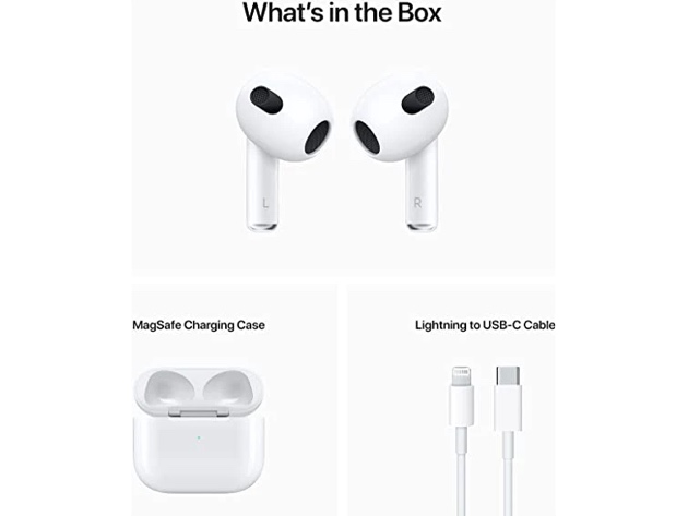 Apple Airpods 3rd Gen (2021) with Lightning Charging Case (Open Box)