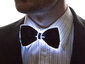Light Up- Bow Tie's-White