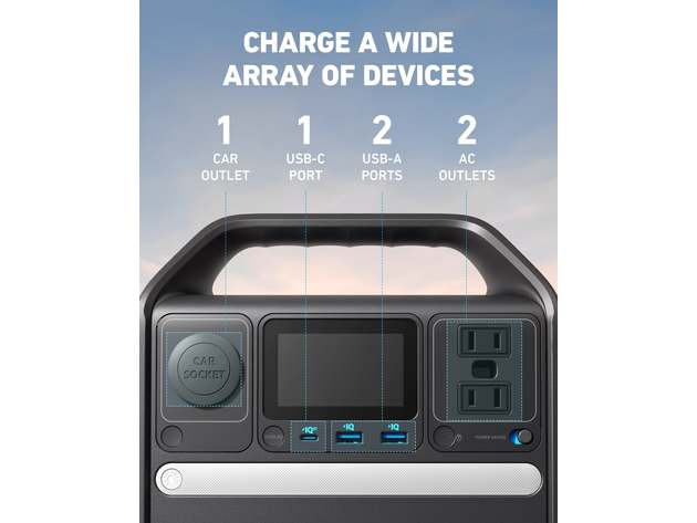 Anker 521 PowerHouse - 256Wh | 200W Portable Power Station