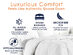 Cheer Collection Luxurious Duvet Comforter