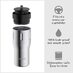 Bobber 16oz Vacuum Insulated Stainless Steel Travel Mug With 100% Leakproof Locked Lid - Matte Silver