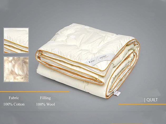 Enchante Home Luxury Wool Comforter (King)