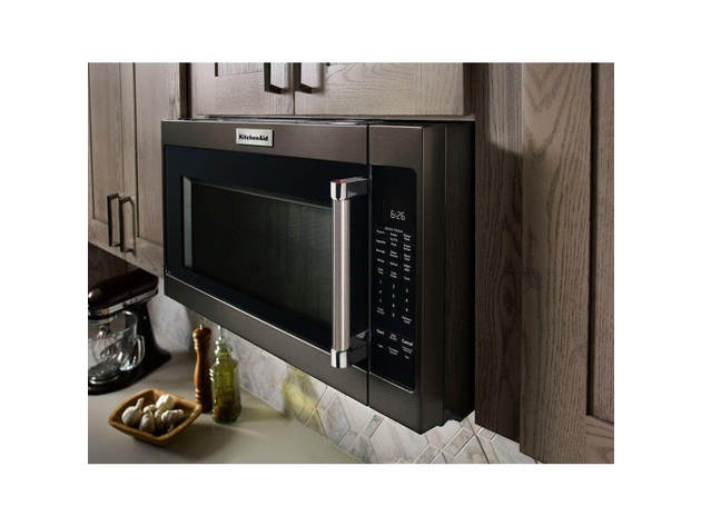 KitchenAid KMHS120EBS 2.0 Cu. Ft. 1000W Black Stainless Microwave