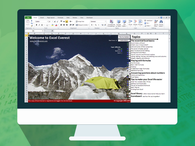 Excel Everest Spreadsheet Wizard Training for PC | TechSpot