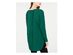 INC International Concepts Women's Embellished Shirttail Sweater Green Size Large