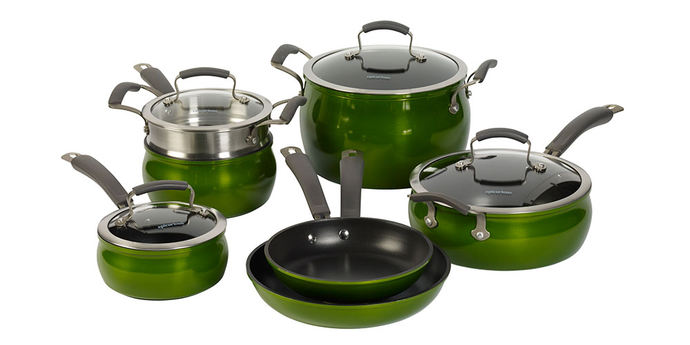 Granitestone 10 Piece Cookware Set Pots and Pans Set with Ultra Nonstick  Ceramic Coating - Costless WHOLESALE - Online Shopping!