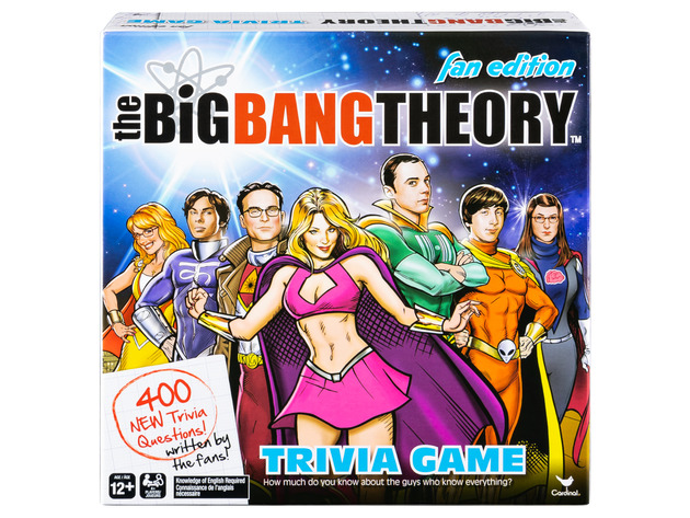 Spin Master The Big Bang Theory TV Show Trivia Game Fan Edition, Get Ready to Put Your Genius on Display, for Kids, Teens, and Adults