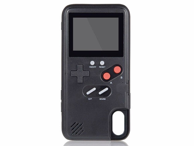 The CaseBoy™ Gamecase Retro Gaming Case (Black - iPhone 11)
