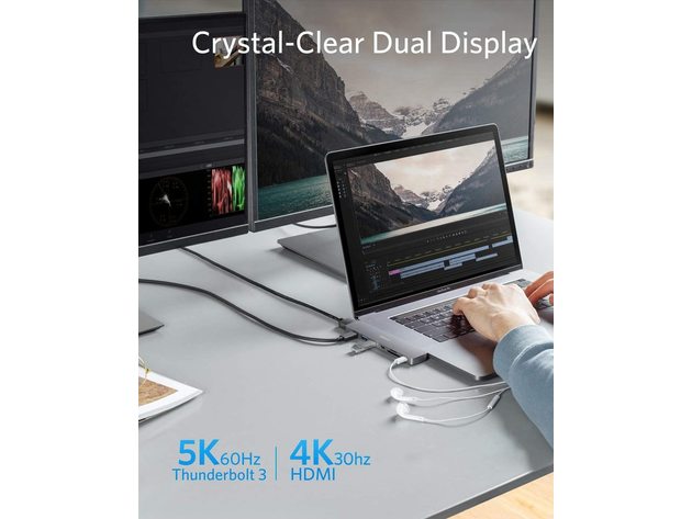 Anker PowerExpand Direct 8-in-2 USB-C PD Media Hub